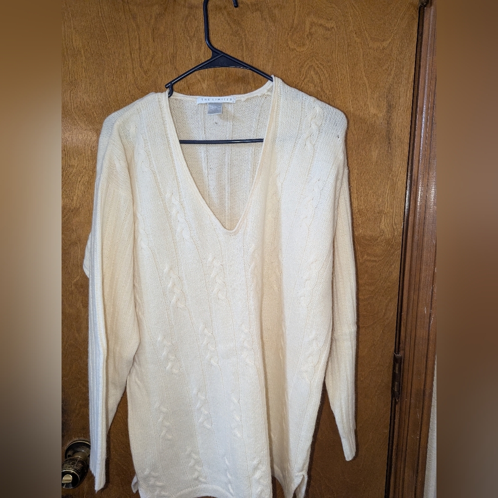 Vintage The Limited lambswool/angora and rabbit hair sweater